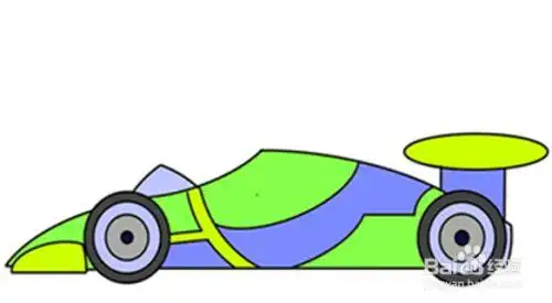 如何绘制一个很酷的赛车