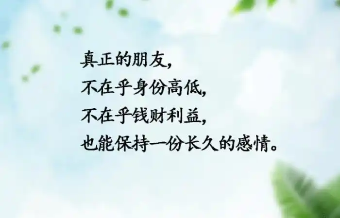 真正的朋友,是人生路上的灯,照亮前方的路,指引我们勇敢前进!