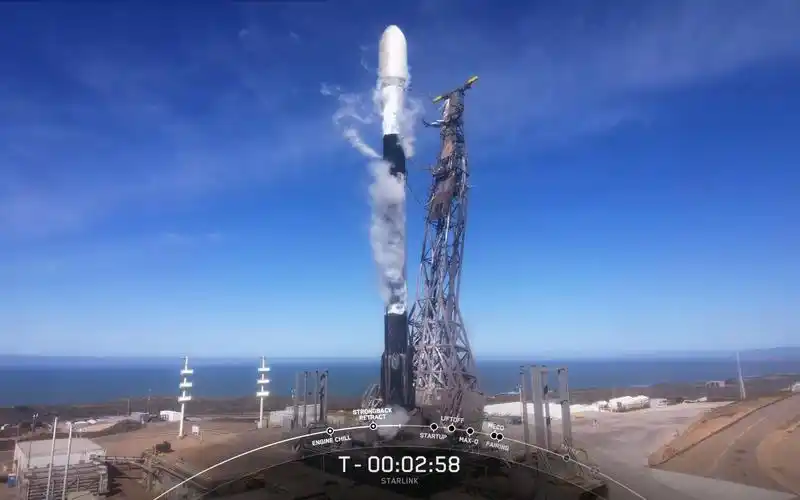 【starlink mission】spacex发射猎鹰9号运载火箭把第75批51颗星链