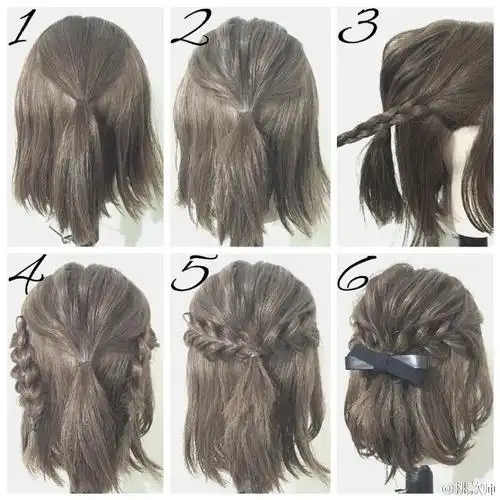 9款简单易学的编发教程,快马起来!