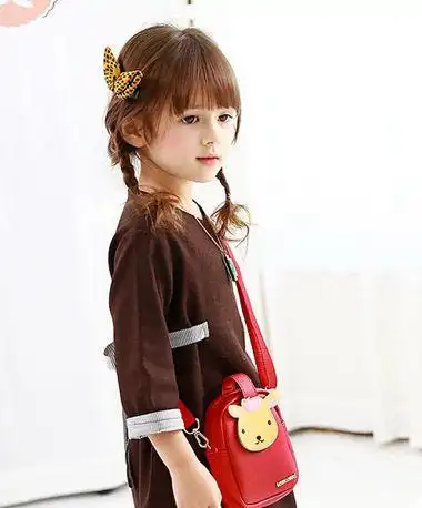 4岁女童辫子发型图片 小女孩两条辫子发型