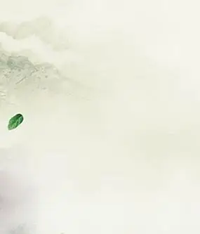 6张水墨山水荷花ppt背景图片