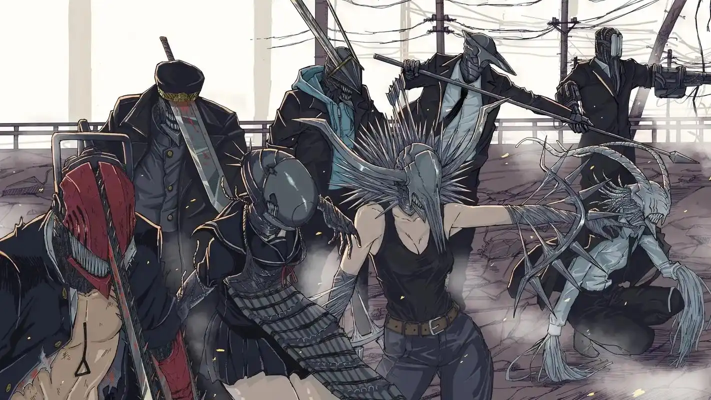 电锯人 #动漫 #二次元 #4k超清 #动漫壁纸 - 抖音