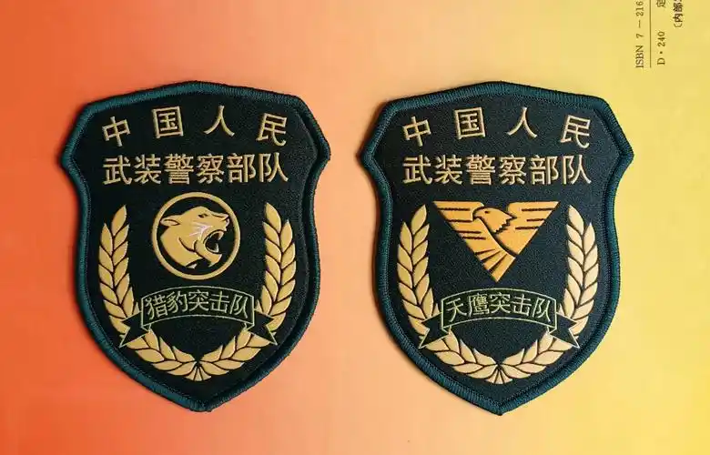 毛启国:武警部队16式臂章鉴赏