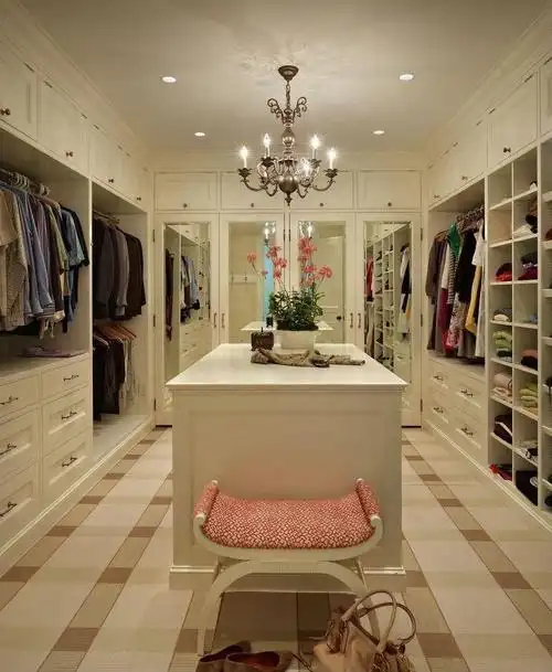 奢华衣帽间效果图库云集 - 维客网装修效果图