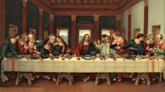 达芬奇的最后的晚餐的手抄报 手抄报简单又好看