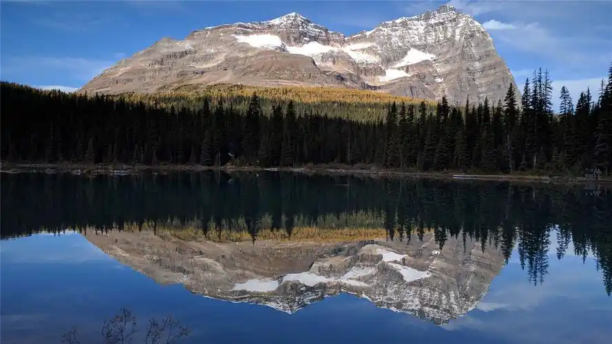 湖泊倒影唯美高清桌面壁纸_风景壁纸_壁纸下载_美桌网