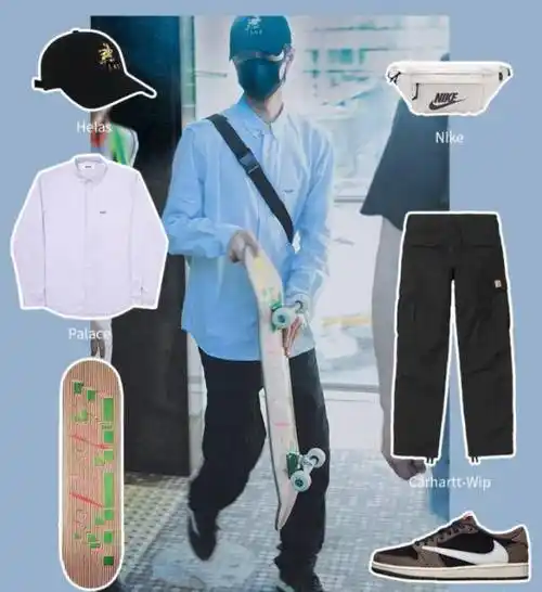 王一博是史上第一个给头发戴耳环的人,搭配针织帽,潮炸了_选择了_nike