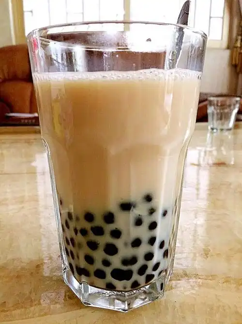 手机用户0966_zv7b做的自制珍珠奶茶(附珍珠做法)