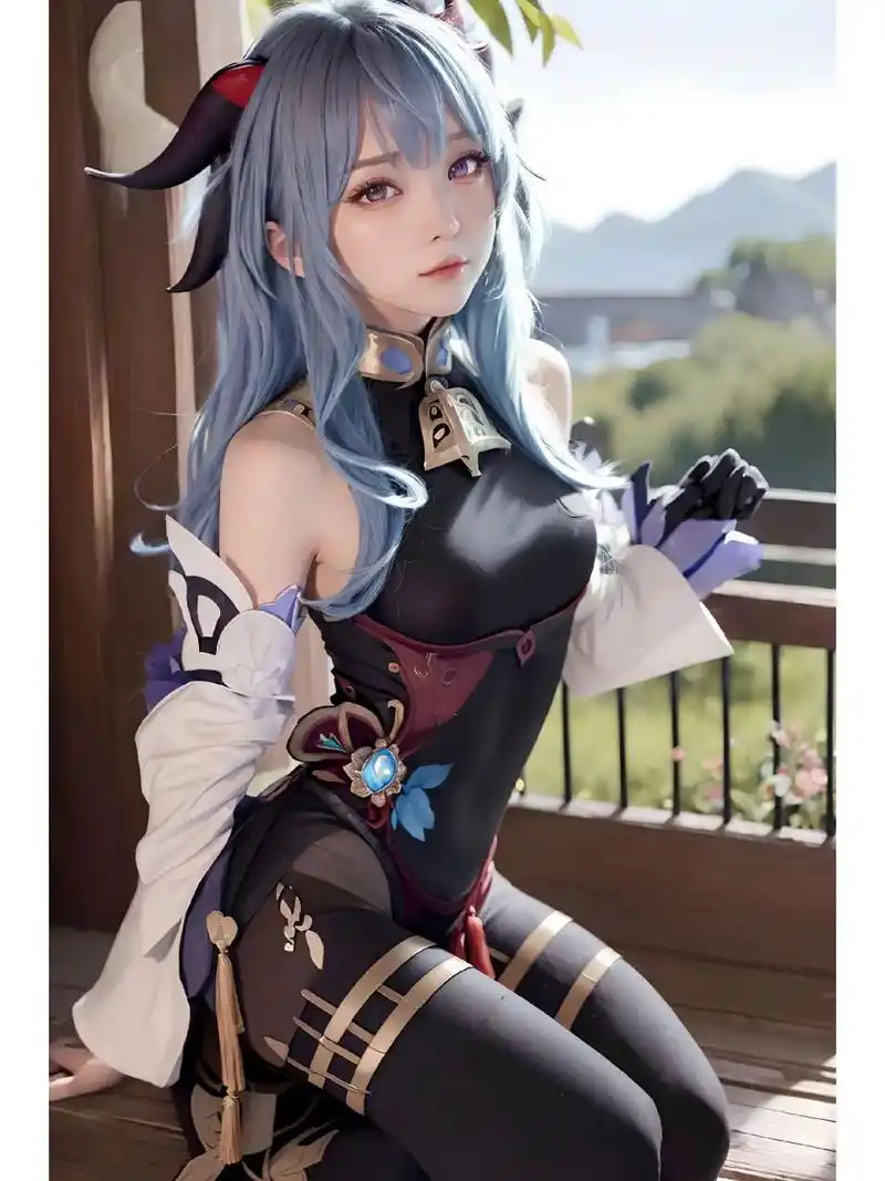 cosplay原神甘雨