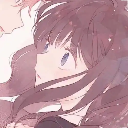 情侣头像单身狗直呼不敢看超甜的动漫壁咚情侣头像