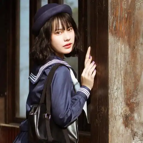 水手服少女头像,图片,女生头像-qq个性网