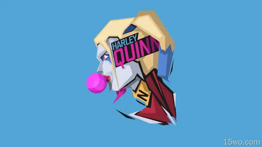 漫画小丑女高清壁纸