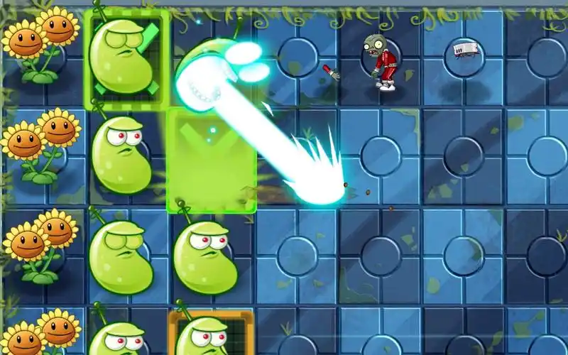 pvz2 far future day2植物大战僵尸2未来世界2天