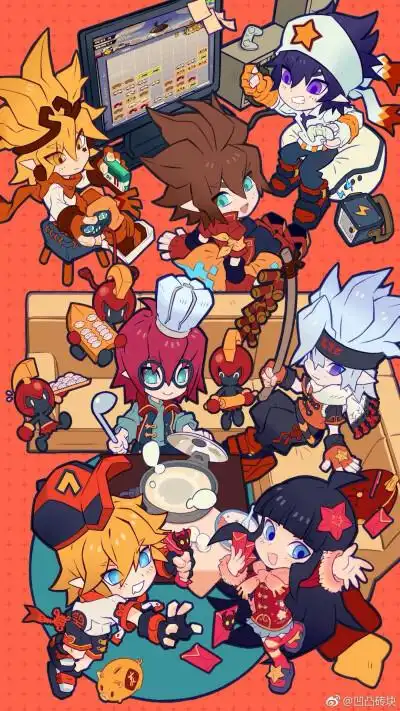 微博-@凹凸砖块官图·新年贺图