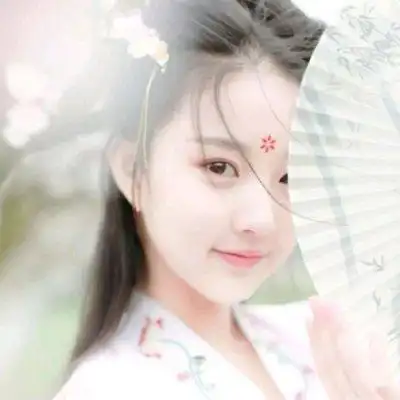 姑娘不知何能引公子回眸一笑_qq女生头像_我要个性网