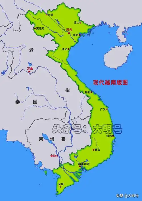 越南首都是哪里(越南为何定都城市河内)