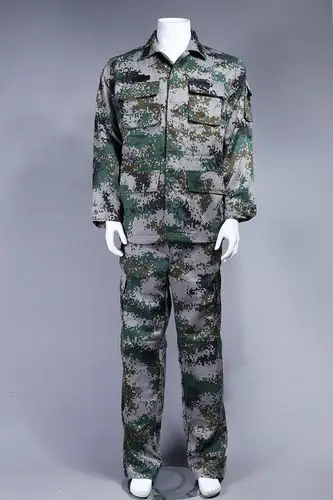 林地丛林数码迷彩服新式长袖迷彩训练服厂家直供