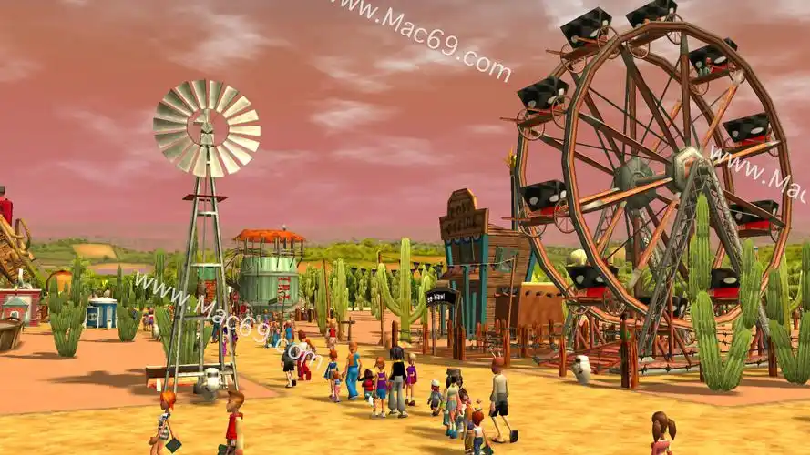 过山车大亨3白金版 mac版(模拟经营类游戏)支持m1 v3.3.6激活版