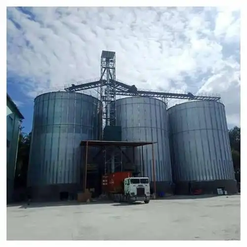 小麦筒仓 粮仓钢板仓 100吨粮仓
