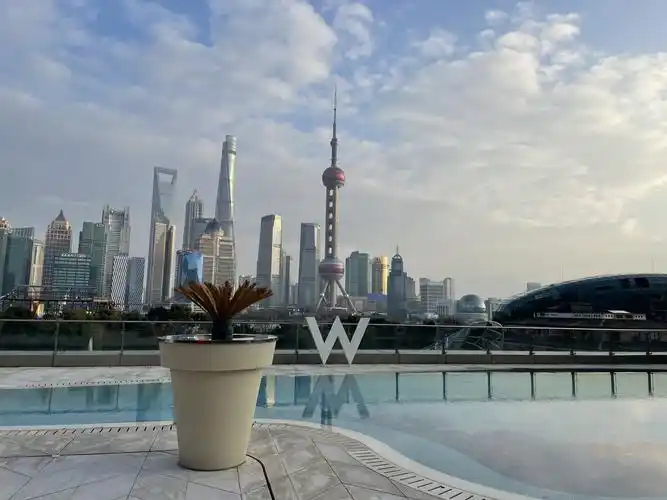 上海w酒店外滩壮美景观房