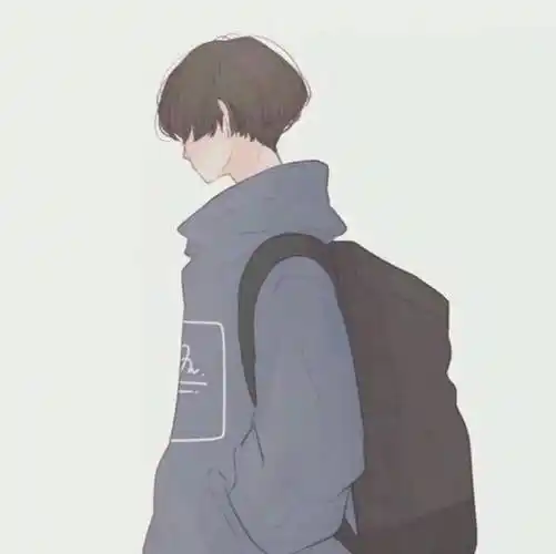 手绘男生头像