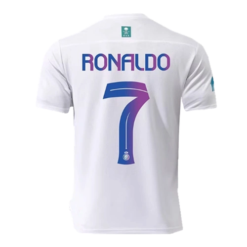 正品2324利雅得胜利第二客场7号c罗球衣球员版10马内球迷足球服