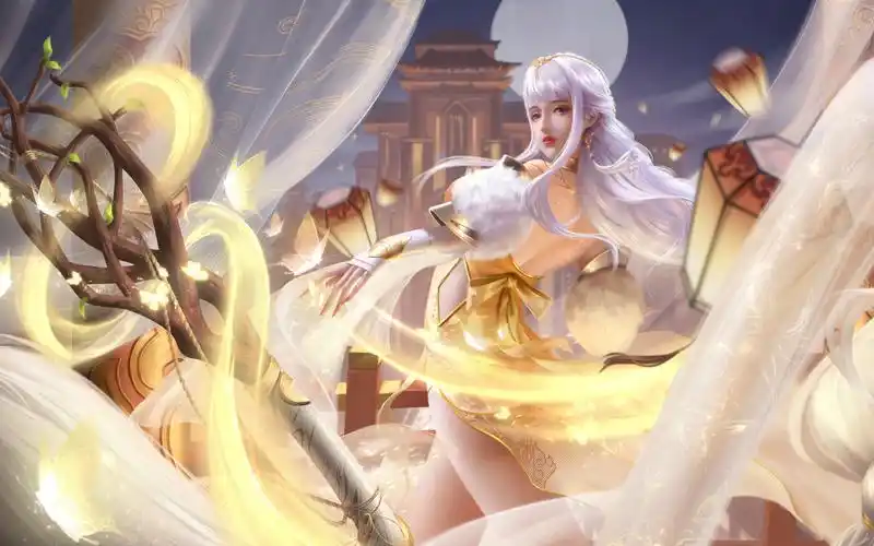 【永劫无间】殷紫萍 新倩女幽魂·长天藏锦【同人板绘】