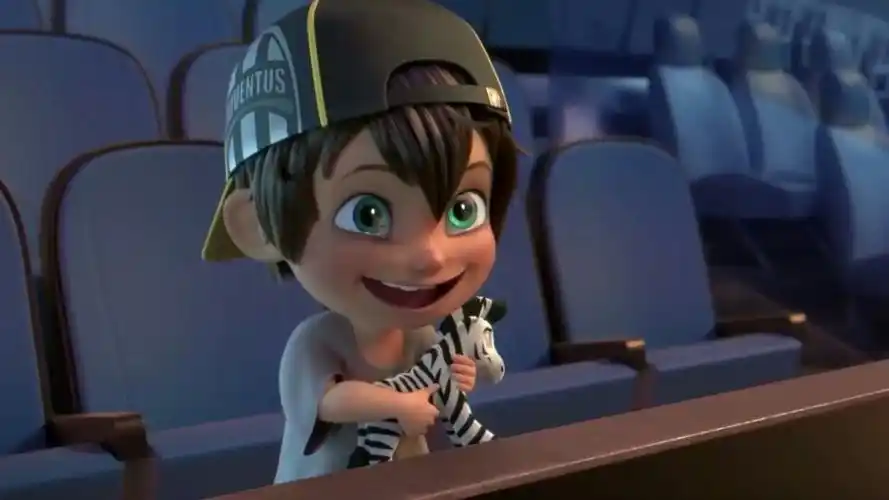 小男孩手拿斑马头来回挥舞动画电影 求图片出处