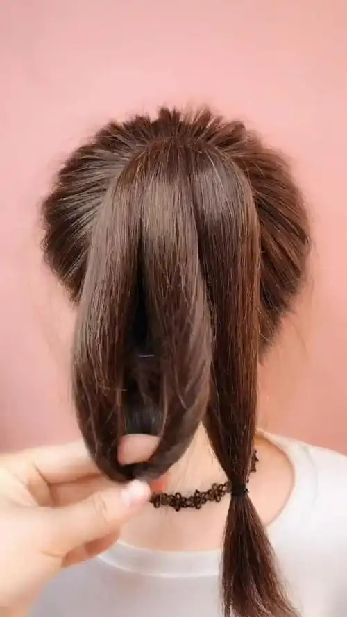 穿裙子就要这样扎头发,搭配起来特别仙