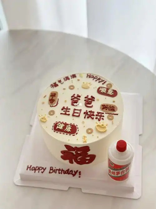 无水印爸爸款蛋糕图随便取吱一声就行