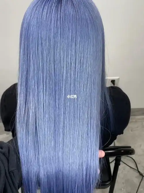 漫画发色牛仔蓝质感发色夏季必染发色