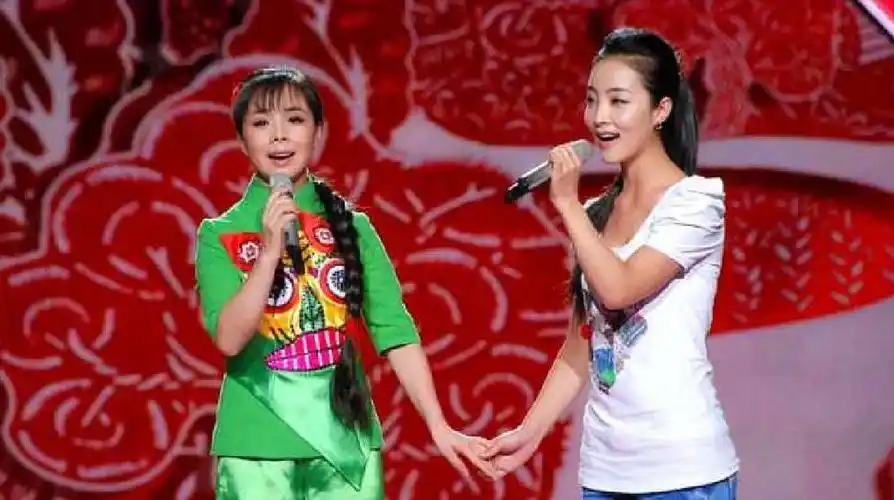 王二妮王小妮姐妹深情演绎《姐妹花》,天籁和声,人美歌甜!
