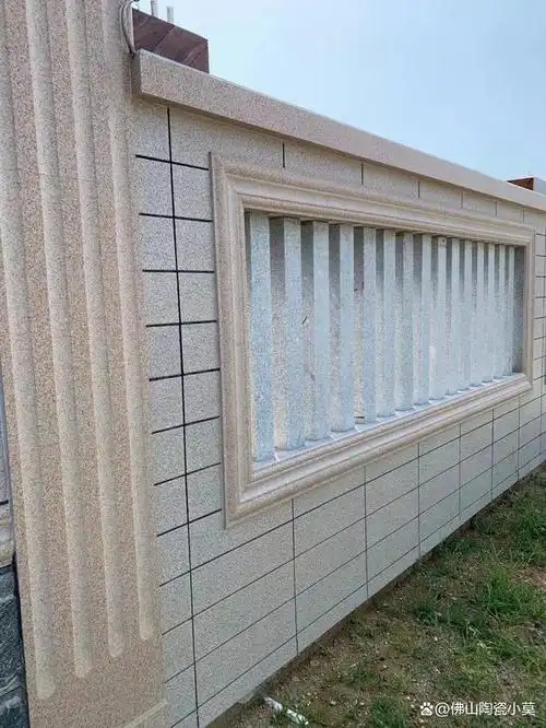 三层自建房外墙砖效果图这样搭配出来干净利落吧!