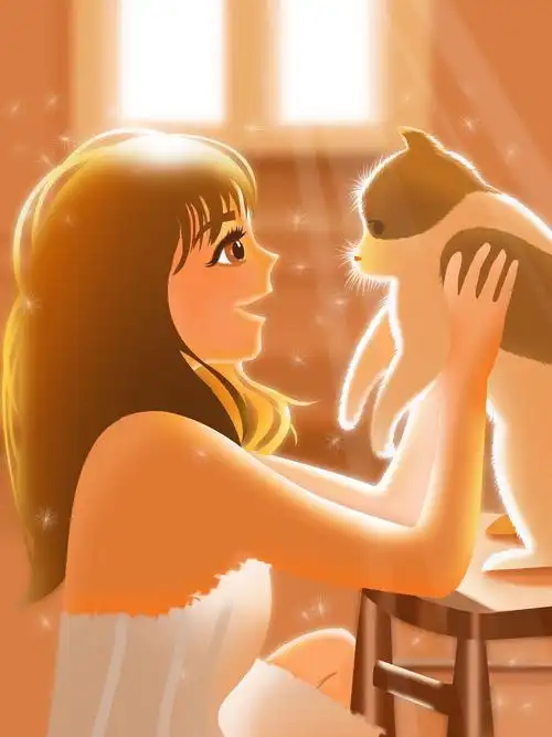 可爱的午后阳光