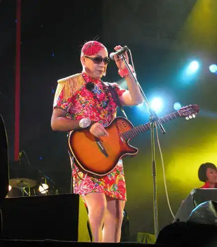 二手玫瑰,一手梁龙,摇滚教母也是中老年美妆博主