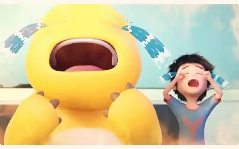 奶龙和小七搞笑视频短片,我可真不是一个东西,吃东西的时候怎么能分心