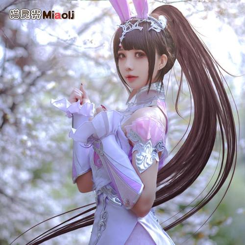 年兔子儿童cospl喵灵界斗罗大陆小舞cos服五年之约动漫成ay服装女