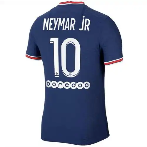 21/22巴黎主场30号梅西球衣球衣巴黎圣日耳曼7号姆巴佩10号内马尔