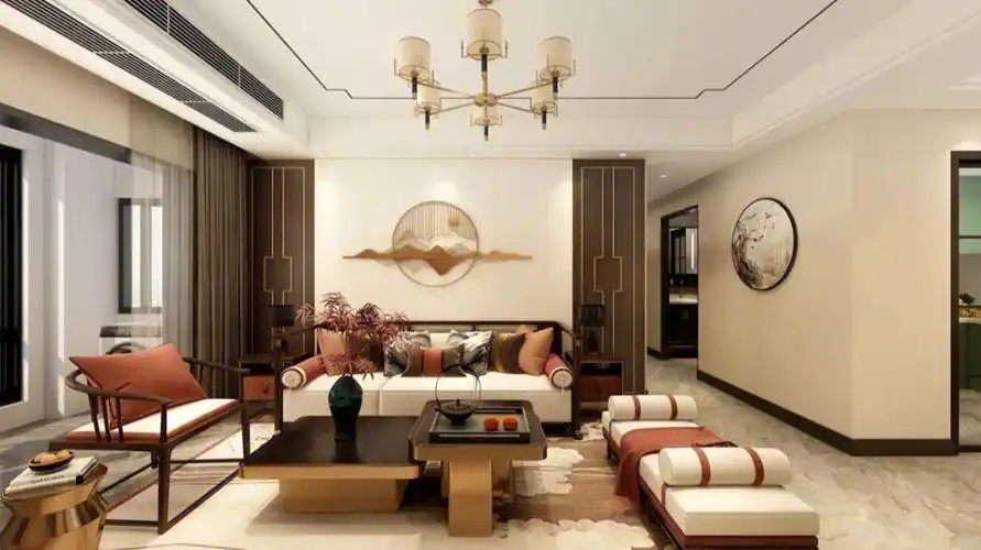 案例新中式轻奢风