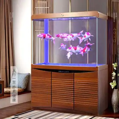 鱼缸水族箱客厅新中式