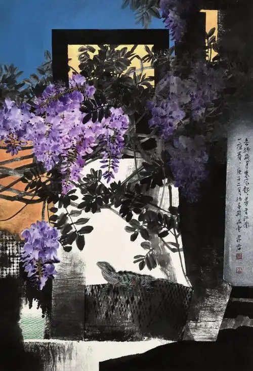 100cm×69cm2020年局部局部局部窗外系列之二未君作品