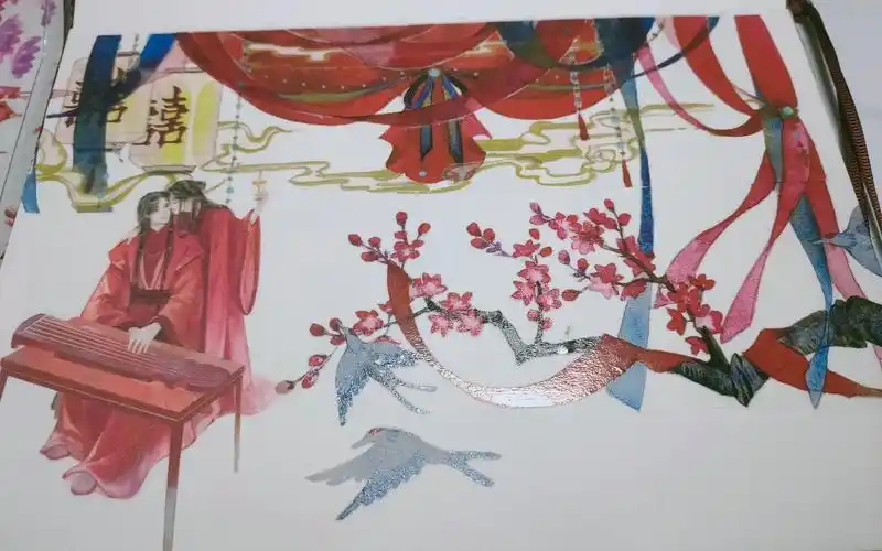 古风拼贴二囍