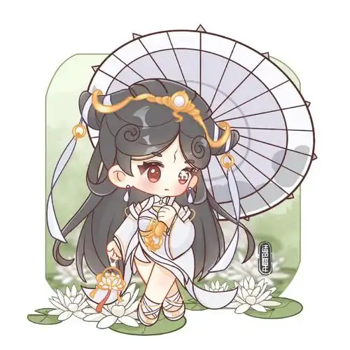 q版  #王者荣耀  #绘画  #ipad手绘挑战  #约稿  #大乔  #王者荣耀