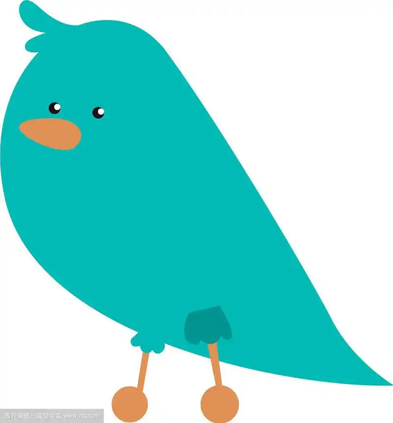 可爱的小鸟卡通