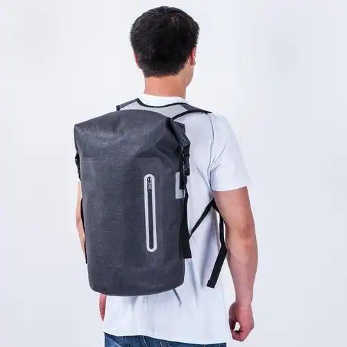 马甲双肩背心包运动战术背包胸包防盗多口袋贴身功能机能包马甲包