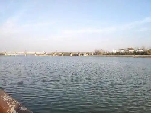 洛阳伊河边的散步