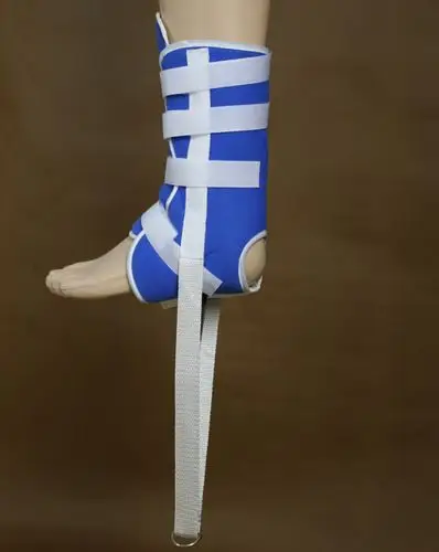 踝骨牵引带吊砖器增高器脚套踝关节小腿脚踝牵引器重物拉伸带腿部