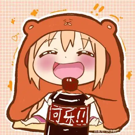 干物妹小埋少女头像,超可爱的小埋