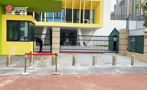 防撞隔离桩——北京榆垡第一幼儿园